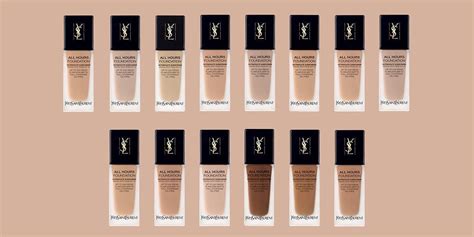 ysl foundation colours explained|ysl foundation shade guide.